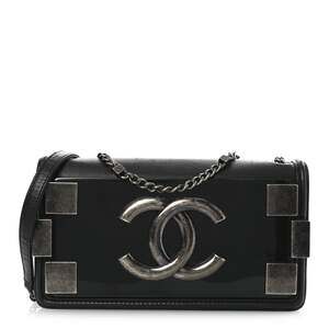 Chanel Calfskin Plexiglass Horizontal #238343C19B